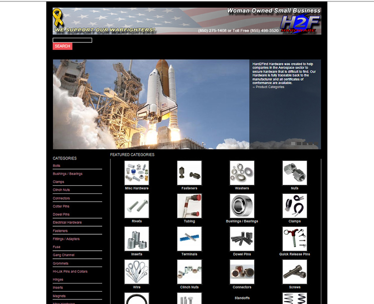 Custom designed website created by RGC Media, Inc.