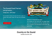 Fun In The Sun Beach Rentals Custom Website designed by RGC Media